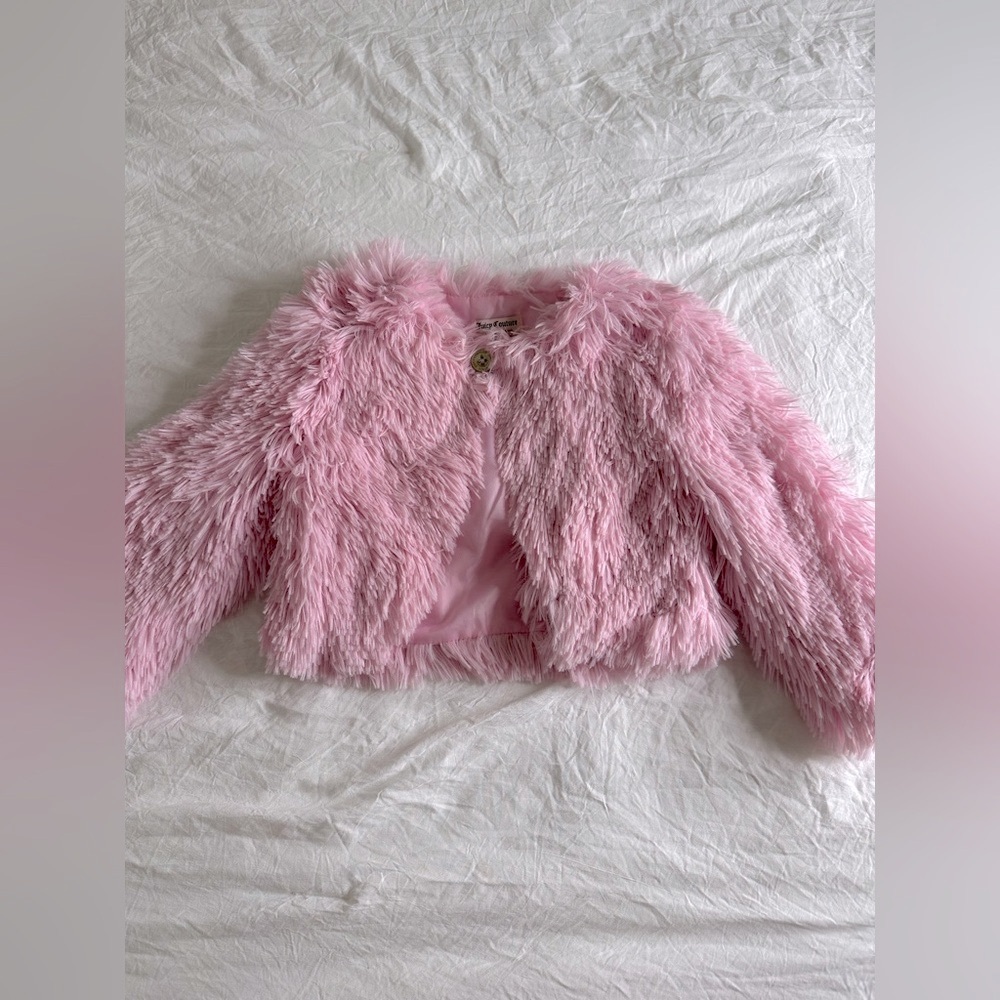 Juicy Couture pink Jacket size 4T